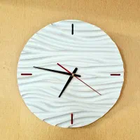 ساعت دیواری چوبی مینیمال