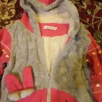 سوی شرت کلاه دار  خز دار  رصورتی دخترانه 12 ساله|لباس|تهران, آهنگ|دیوار