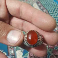 انگشتر عقیق یمنی سنگ اصیل اصلی کمیاب  دومهردار|جواهرات|اردبیل, |دیوار