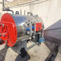 دیگ بخار۱تنی درحدنو پلاک دار