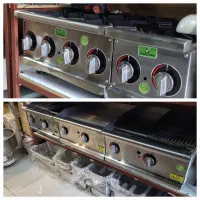 گریل های صنعتی/گازشعله خارجی ۲و۴/گریل تخت گریل