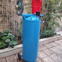 کمپرسور باد ۲۵۰ لیتری با ورق ضخیم سفارشی اکبند نو