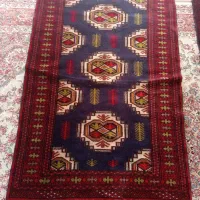 یک قالیچه ترکمنی ویک قالیچه دستی