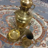 سماورزغالی ۴لیتری بالوازمش کامل