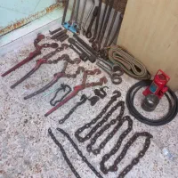 ابزار و اچار ماشین سنگین جک زنجیر تسمه جکلوی