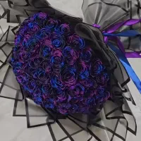 دست گل روبانی