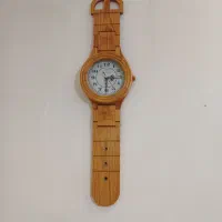 ساعت دیواری چوبی