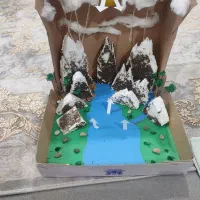 کاردستی چرخه ی آب