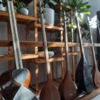 سنتور سه تار تنبور تار|سازهای سنتی|مینودشت, |دیوار