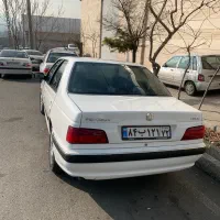 پژو پارس اتوماتیک سفید مدل ۹۹
