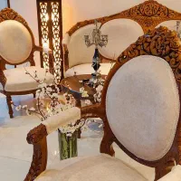 مبلمان و ناهارخوری سلطنتی پر منبت|مبلمان خانگی و میز عسلی|تهران, زعفرانیه|دیوار