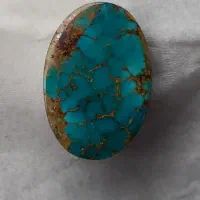 سنگ فیروزه زنده و براق