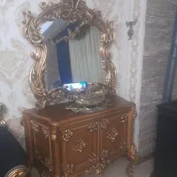 آینه وکنسول تمام چوب