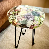 میز رزینی زیبایی بخش خونه|مبلمان خانگی و میز عسلی|بروجرد, |دیوار