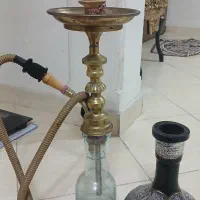 قلیان مارک معماریان کلا 5بار استفاده شده تنه برنجی|کلکسیون و سرگرمی|تهران, علی‌آباد|دیوار