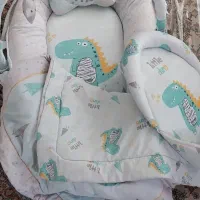 سرویس کامل تشک گاردار و پشه بند مناسب سیسمونی