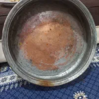 تشت مسی قدیمی