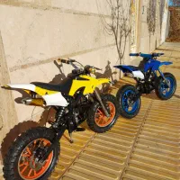 موتور مینی کراس ۵۰سی سی بنزینی بچه گانه با تعمیرات