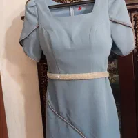 پیراهن مجلسی آبی