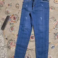 شلوارجین اسکینی وبوتکات زنانه