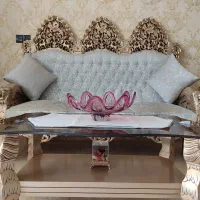 مبل سلطنتی 9نفره با دو میز عسلی ویک میز بزرگ|مبلمان خانگی و میز عسلی|اصفهان, ورزشگاه نقش جهان|دیوار