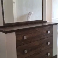 پاتختی و کمد آیینه دراور