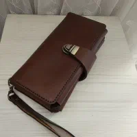 کیفپول چرمی دستدوز