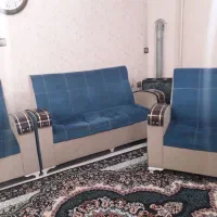 راحتی هفت نفره سالم|مبلمان خانگی و میز عسلی|فومن, |دیوار