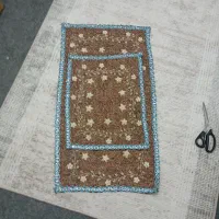 3تیکه منجوق دوزی قابل استفاده جانماز و رومیزی و..