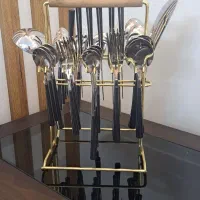 ست سرویس قاشق وجنگال رومیزی کامل لاگچری