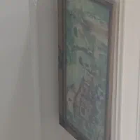 تابلو بزرگ قاب چوبی سالم