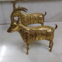 گوزن برنجی قدیمی|مجسمه، تندیس، ماکت|تهران, مینای جنوبی|دیوار