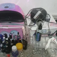 فروش لوازم ناخن نو فقط اموزش استفاده کردم|آرایشی، بهداشتی، درمانی|اردبیل, |دیوار