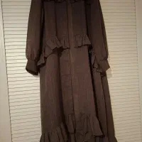 مانتو خنک مدل دار بهاره سایز 36 تا38