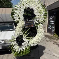 خدمات گل تاج و دسته گل ترحیمی مسجد تالار و...