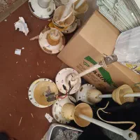 پنکه سقفی 7عدد و استند وسط فروشگاهی 4متر.