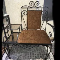 صندلی تلفن فرفورژه