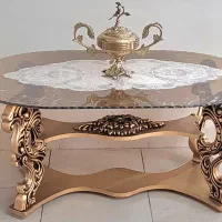 موبل سلطنتی ۷نفره|مبلمان خانگی و میز عسلی|زنجان, |دیوار