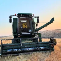 کمباین جاندیر موتور لوول