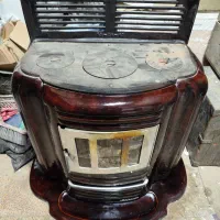 بخاری چدنی نفتی آمریکایی قدیمی عتیقه|کلکسیون اشیاء عتیقه|تهران, شکوفه (عبدل آباد)|دیوار