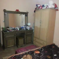 سرویس خواب تمام چوب منبت‌کاری کلاسیک + خوشخواب طبی