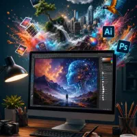 ویرایش و  طراحی عکس و  طراحی لوگو و طراحی بنر