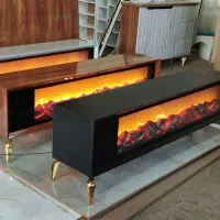 میز تی وی طرح شومینه