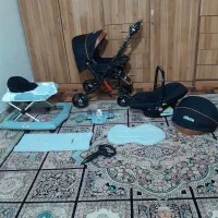 پک کامل کالسکه آک|کالسکه و لوازم جانبی|اهواز, زیتون کارگری|دیوار