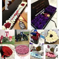 گل روبانی|گل مصنوعی|اصفهان, اشکاوند|دیوار