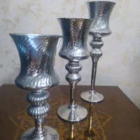 شمعدان نقره ای|صنایع دستی و سایر لوازم تزئینی|تهران, شادآباد|دیوار