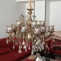 یک جفت لوستر ۱۵ شعله
