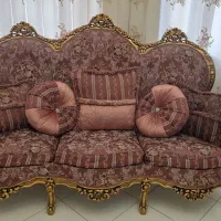 سرویس مبل استیل ۷نفره +۲میزبان و ناهارخوری ۸ نفره