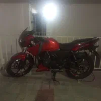 آپاچی آلبالویی مدل 95|موتورسیکلت|مشهد, الهیه|دیوار