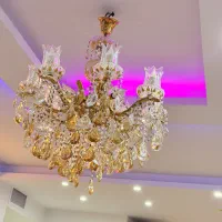 لوستر کریستال|لوستر و چراغ آویز|رباط‌کریم, رباط‌کریم|دیوار